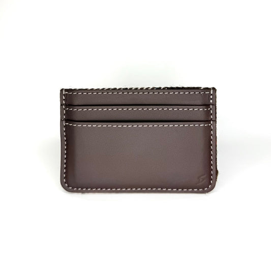 Heritage Spec Edition 001- Olive Bleu Tartan Cardholder