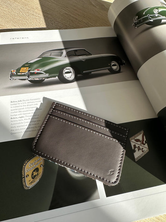 Heritage Spec Edition 001- Olive Bleu Tartan Cardholder